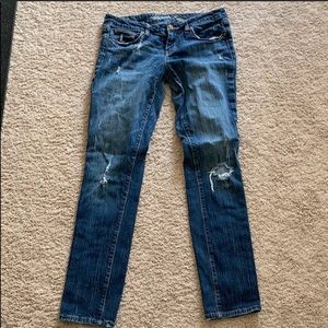 AE distressed jeans
